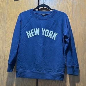 J. Crew Women’s Navy Sweatshirt